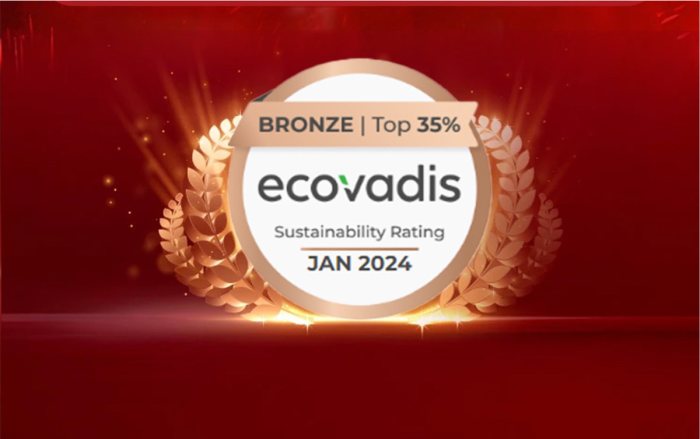 践行可持续发展，创健医疗获EcoVadis铜牌认证勋章